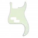 Musiclily 13 holes P Bass pickguard for Precision Bass, 3ply Ivory
