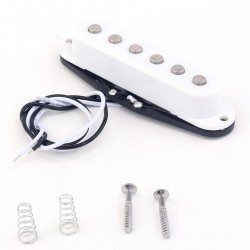 Musiclily pro 52MM Alnico 5 single coil pickup for strat guitar neck, colorful covers
