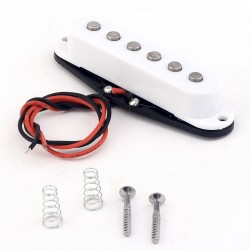 Musiclily pro 50MM Alnico 5 single coil pickup for strat guitar middle, colorful covers