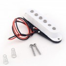 Musiclily pro 52MM Alnico 5 staggered single coil pickup for strat guitar middle, colorful covers