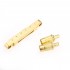 Musiclily Pro 52.5mm TOM Tune-o-matic Bridge for China made Epiphone Les Paul Guitar Replacement, Gold