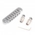 Musiclily Pro 52.5mm Badass Style Tune-o-matic Wraparound Adjustable Bridge for Gibson Les Paul Electric Guitar, Chrome