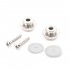 Musiclily pro 15MM strap buttons for electric guitar, chrome