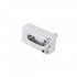Musiclily Pro 52.5mm 6-String Guitar Bridge Saddle Set for Strat or Tele Style, Chrome