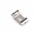 Musiclily Pro 52.5mm 6-String Guitar Bridge Saddle Set for Strat or Tele Style, Chrome 