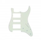 Musiclily Pro 11 Hole HSH Strat Pickguard Guitar Scratch Plate for USA/Mexican Made Fender Standard Stratocaster Modern Style, 3Ply Ivory