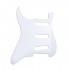 Musiclily Pro 11-Hole 62 Vintage Style Strat SSS Pickguard for American Stratocaster 62, 3Ply White