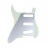 Musiclily Pro 11-Hole 60s 64 Vintage Style Strat SSS Pickguard for American Stratocaster,  3Ply Mint Green