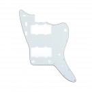 Musiclily Pro 13-Hole 65 60s Vintage Guitar Pickguard for Fender American Jazzmaster, 3Ply Parchment