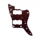 Musiclily Pro 13-Hole 65 60s Vintage Guitar Pickguard for Fender American Jazzmaster, 4Ply Tortoise Shell