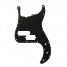 Musiclily Pro 5-String 13-Hole Contemporary P Bass Pickguard for Fender American Precision Bass, 3Ply Black