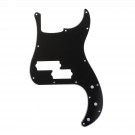 Musiclily Pro 5-String 13-Hole Contemporary P Bass Pickguard for Fender Mexican Precision Bass, 3Ply Black