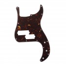 Musiclily Pro 5-String 13-Hole Contemporary P Bass Pickguard for Fender Mexican Precision Bass, 4Ply Tortoise Shell