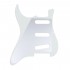 Musiclily Pro 11-Hole 72 or 64 Strat SSS Guitar Pickguard for MIJ JPN Japan Stratocaster,3Ply Parchment
