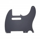 Musiclily Pro 5-Hole Guitar Pickguard for MIJ JPN Japan Tele Style,1Ply Black