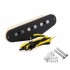 Wilkinson Vintage Tone Alnico 5 Staggered Single Coil Middle Pickup for Strat Style Electric Guitar, Cream