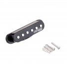 Wilkinson High Output Ceramic ST Single Coil Neck Pickup for Strat Style Electric Guitar, Black