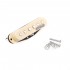 Wilkinson High Output Ceramic ST Strat Single Coil Pickups Set for Stratocaster Electric Guitar, Cream