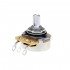 CTS 450 Series A/B250K Split Shaft Fine 24-Splines Audio/Linear Taper Potentiometer for Electric Guitar Bass, 10% Tolerance (2 Audio, 2 Linear)
