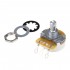 CTS 450 Series A500K Split Shaft Fine 24-Splines Audio Taper Potentiometer for Electric Guitar Bass, 10% Tolerance (Set of 4)