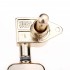 Wilkinson 3L3R Roto Style Sealed Guitar Tuners Machine Heads Tuning Pegs Keys Set for Gibson or Epiphone Les Paul, Gold