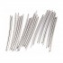 Musiclily Pro 2.0mm Stainless Steel Small Gauge 24-Pieces Fret Wire Set for Banjo and Vintage Fender Guitar