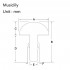 Musiclily Pro 2.9mm Stainless Steel Jumbo Gauge 24-Pieces Fret Wire Set for Bass or Ibanez/ESP/Jackson 