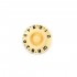 Musiclily Pro Imperial Inch Size Control Speed Knobs for USA Made Les Paul Style Electric Guitar, Cream (Set of 4)