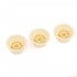 Musiclily Pro Imperial Inch Size 1 Volume 2 Tone Stratocaster Knobs Set for USA Made Strat Style Electric Guitar, Cream