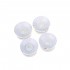Musiclily Pro Left Handed Imperial Inch Size Guitar Speed Control Knobs for USA Made Les Paul Style, White (Set of 4)