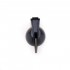 Musiclily Pro Imperial Inch Size Guitar Amplifier Effect Pedal Chicken Head Pointer Knobs with Set Screw,Black (Set of 6)