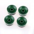 Musiclily Pro Imperial Inch Size Control Speed Knobs for USA Made Les Paul Style Electric Guitar, Green (Set of 4)