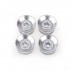 Musiclily Pro Imperial Inch Size Control Speed Knobs for USA Made Les Paul Style Electric Guitar, Chrome (Set of 4)