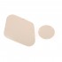 Musiclily Pro Left Handed LP BackPlate and Switch Plate Control Cavity Cover for China Made Epiphone Les Paul Standard,1Ply Cream