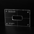 Musiclily Pro CNC Accurate Acrylic Single Battery Box Routing Templates