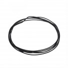 Gavitt Vintage Style Pre-tinned Push-back Cloth Covered Stranded Wire for Amplifier, Black 6 Feet(2 Meters)