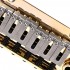 Musiclily Pro 52.5mm Steel Saddles 2-Point  Style Guitar Tremolo Bridge Steel Block for American Strat, Gold