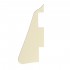 Musiclily Pro Plastic Guitar Pickguard for 2006-Present Modern Style Epiphone Les Paul , 1Ply Cream
