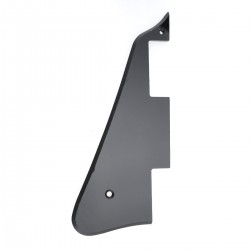 Musiclily Pro Left Handed Plastic Guitar Pickguard for 2006-Present Modern Style Epiphone Les Paul Guitar, 1Ply Black