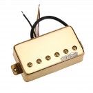 Wilkinson Vintage Tone Alnico 5 PAF Style Humbucker Bridge Pickup for Les Paul Style Electric Guitar, Gold