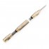Musiclily Basic 130mm Length Brass Automatic Center Pin Punch Adjustable Spring Loaded Drill Hole Wood Hand Tool for Guitar Repair 