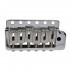 Wilkinson WVPC-SB 54mm Stainless Steel Saddles 6-Hole Guitar Tremolo Bridge with Full Solid Steel Block for Import Strat and Japan Strat, Chrome