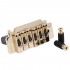Wilkinson WVS50K 54mm 2-Point Tremolo Bridge Locking Saddle for Squier Strat Style Electric Guitar, Gold