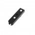 Musiclily Pro Single Individual String Lock-Down Bass Bridge for 4-String Electric Bass, Black (Set of 4)