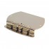 Musiclily Pro 57mm 4-String Bass Bridge for Music Man Style Bass, Gold