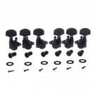 Musiclily Pro 3R3L Guitar Locking Tuners Tuning Pegs Keys Machine Heads Set for Epiphone Les Paul Style, Black