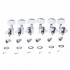 Musiclily Pro 3R3L Guitar Locking Tuners Tuning Pegs Keys Machine Heads Set for Epiphone Les Paul Style, Chrome