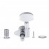 Musiclily Pro 3R3L Guitar Locking Tuners Tuning Pegs Keys Machine Heads Set for Epiphone Les Paul Style, Chrome