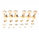 Musiclily Pro 3R3L Guitar Locking Tuners Tuning Pegs Keys Machine Heads Set for Epiphone Les Paul Style, Gold