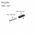 Musiclily Pro M6 Metric Size 6mm Post Studs for Electric Guitar Tremolo Bridge, Chrome(Set of 2)